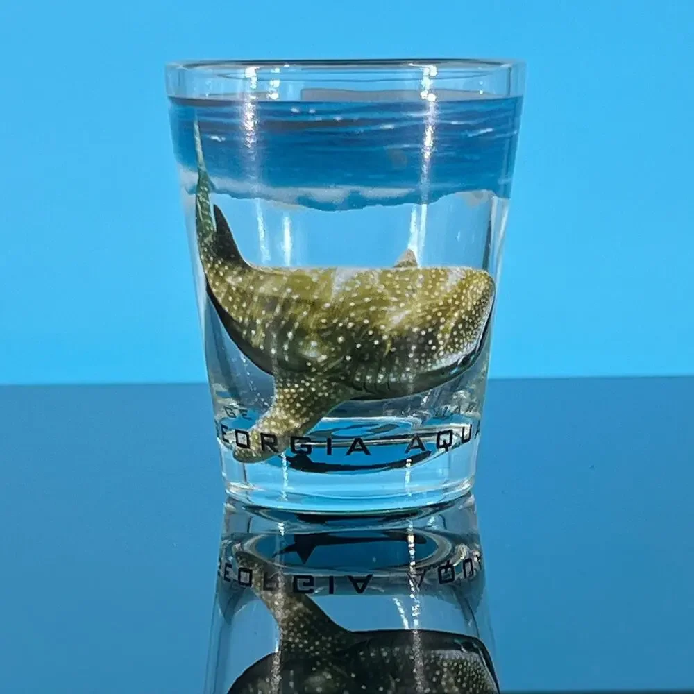 Georgia Atlanta Aquarium Whale Shark Souvenir Shot Glass